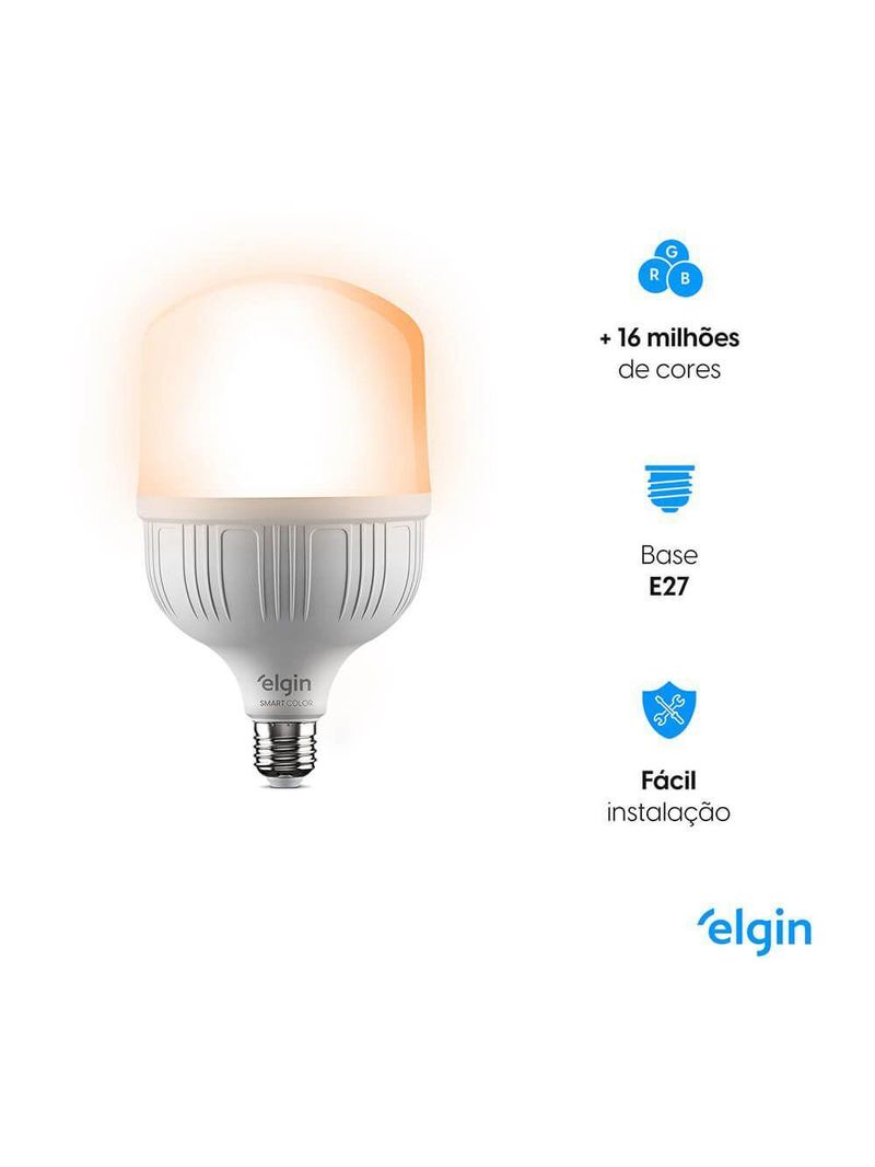 Lâmpada Led Smart - 20W Com E Home Bivolt