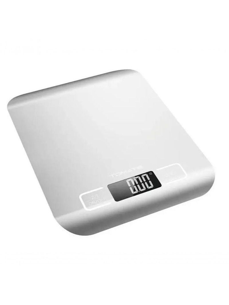 Balança Digital Inox Para Cozinha 10kg Dieta E Nutrição