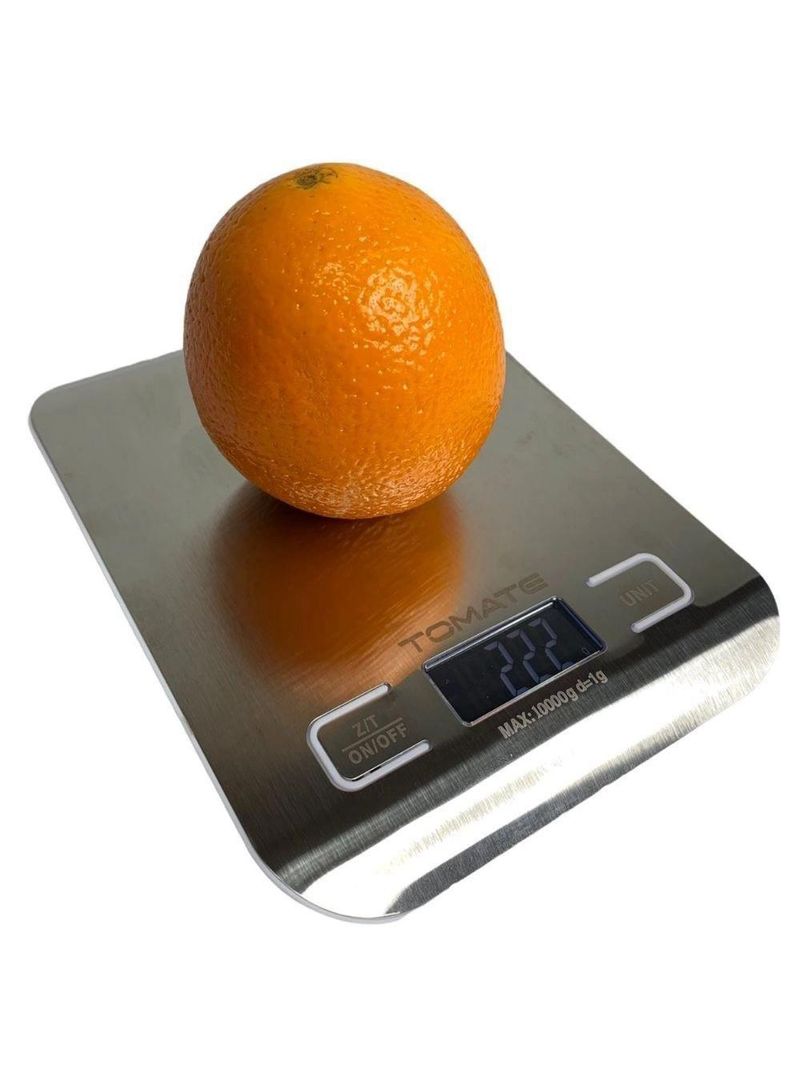 Balança Digital Inox Para Cozinha 10kg Dieta E Nutrição