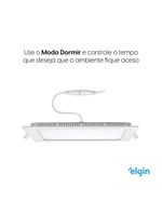 Luminária De Embutir Quadrada Smart 18W Com E Home Bivolt