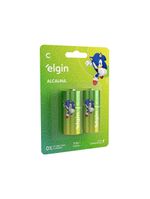 Pilha Alcalina C Blister Com 2 Unidades