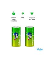 Pilha Alcalina C Blister Com 2 Unidades