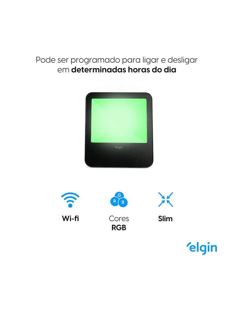 Refletor Smart Led 50W Com E Home Bivolt