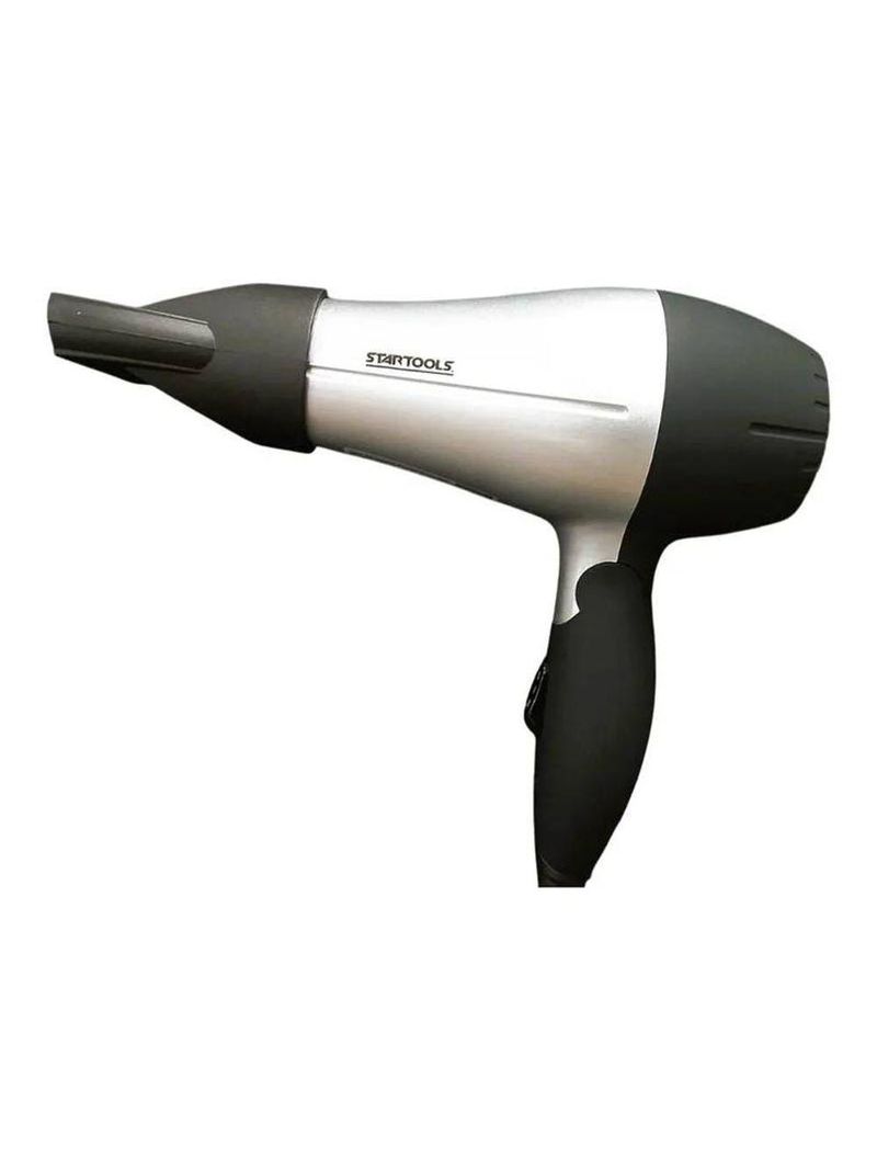 Secador De Cabelo Cinza Manual Profissional 1200w Bivolt