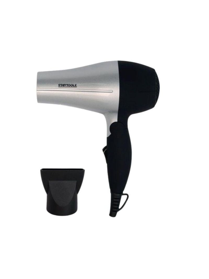 Secador De Cabelo Cinza Manual Profissional 1200w Bivolt