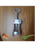 Saca Rolhas Abridor De Vinhos Garrafas Bebidas Manual Profissional