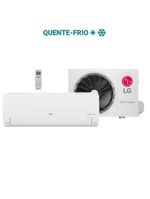 Ar Condicionado LG DUAL Inverter AI Voice 18000 BTUs Quente e Frio 220V S3-W18KL31C