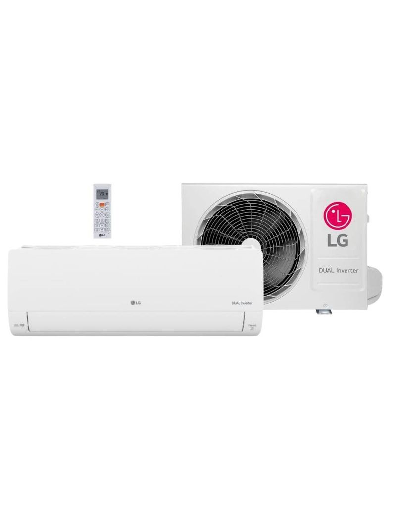 Ar Condicionado LG DUAL Inverter AI Voice 18000 BTUs Quente e Frio 220V S3-W18KL31C