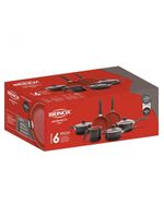 Jogo De 6 Panelas Cerâmicas Antiaderente Life Easy Brinox
