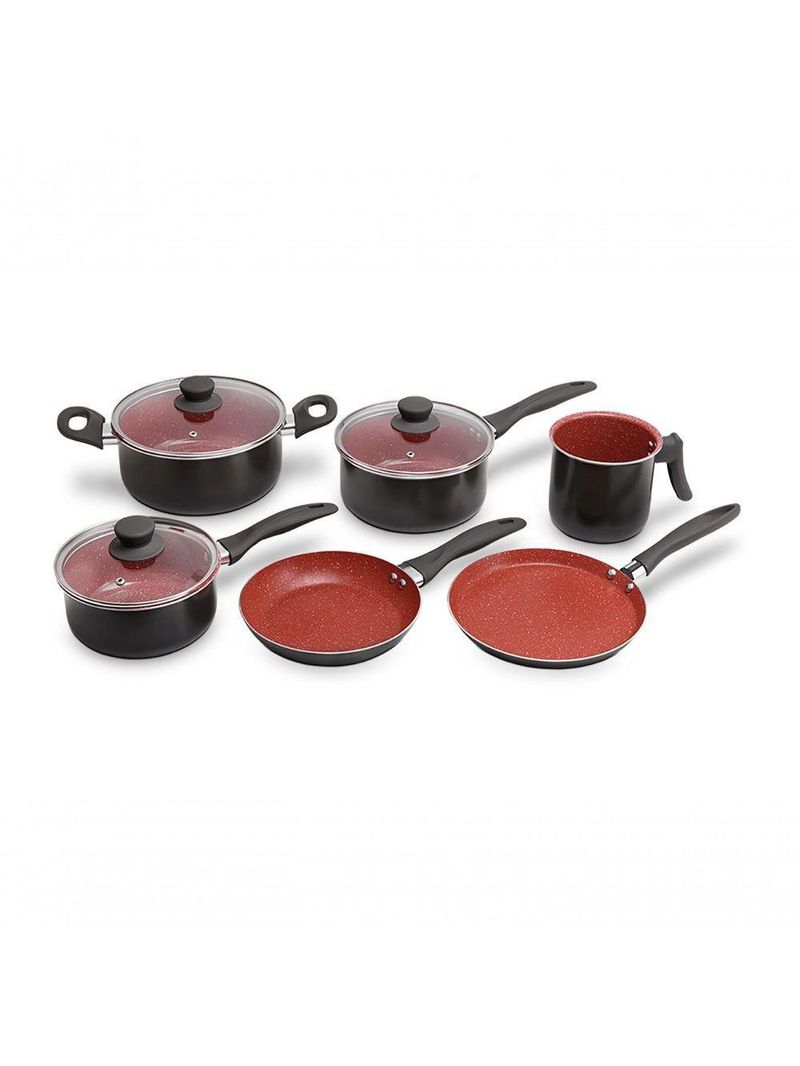 Jogo De 6 Panelas Cerâmicas Antiaderente Life Easy Brinox