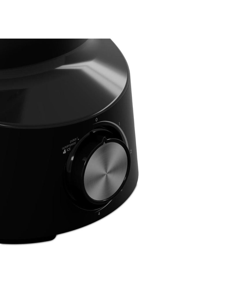 Liquidificador britânia diamante 4 velocidades 600w preto