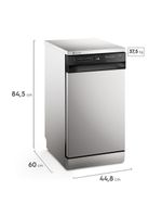 Lava-louças electrolux ls10e 10 serviços lava e seca inox