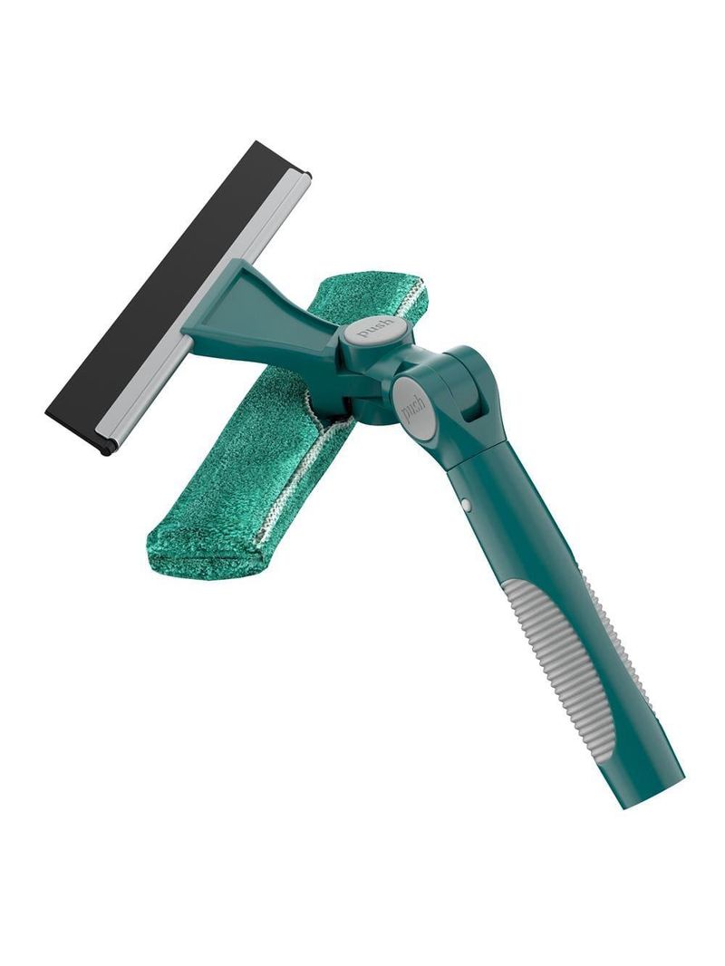 Limpa vidros flashlimp extensível 360º - verde