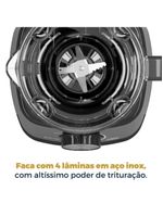 Liquidificador britânia blq1100 1100w preto