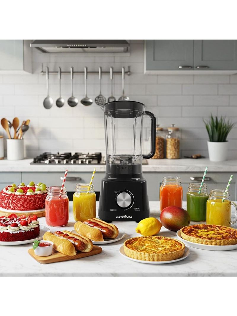 Liquidificador britânia blq1100 1100w preto