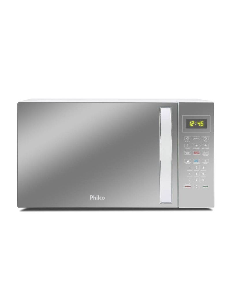 Micro-Ondas Philco Espelhado/Branco 25L 220V PMO28E