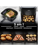 Fritadeira airfryer oven electrolux eaf85 experience rita lobo 12l 1700w 5 em 1 grafite