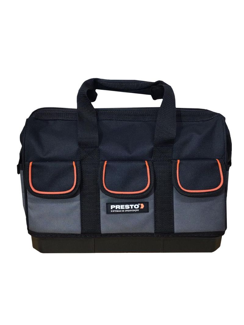 Bolsa de ferramentas 15" para eletrecista 3 bolsos presto