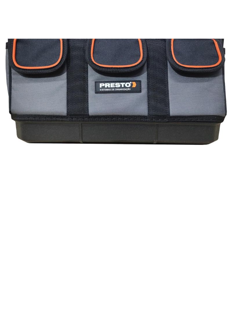 Bolsa de ferramentas 15" para eletrecista 3 bolsos presto