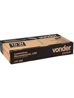 Luminárias recarregáveis lrv 888 vonder