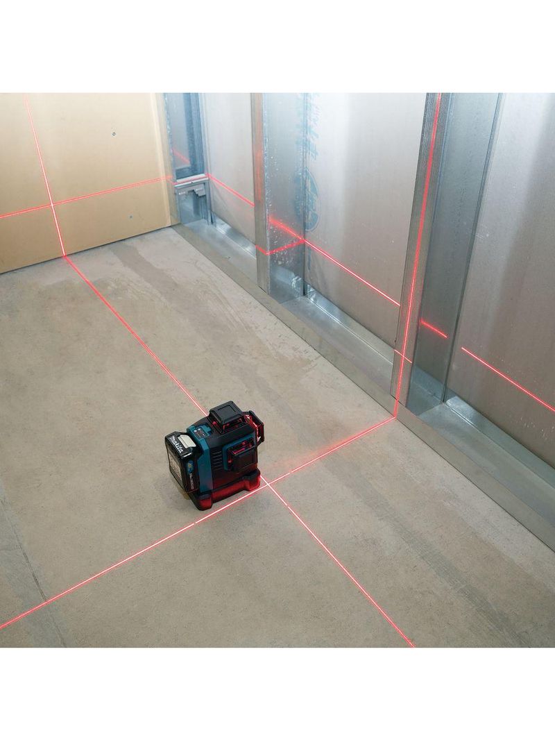 Nivelador a laser linhas cruzadas 4 verticais 4 horizontais com bolsa resistência Água sk700d makita