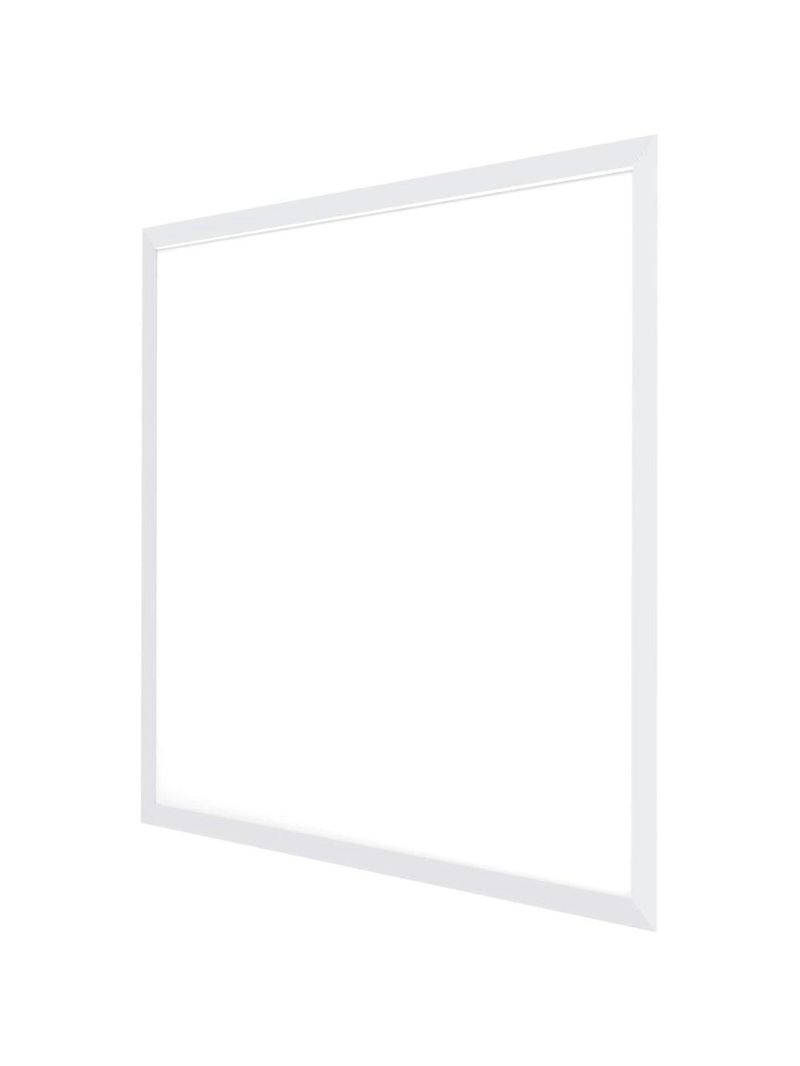 Painel led modular embutir 62x62cm 40w 4000k black+decker luz amarela neutra 3200lm bivolt branco