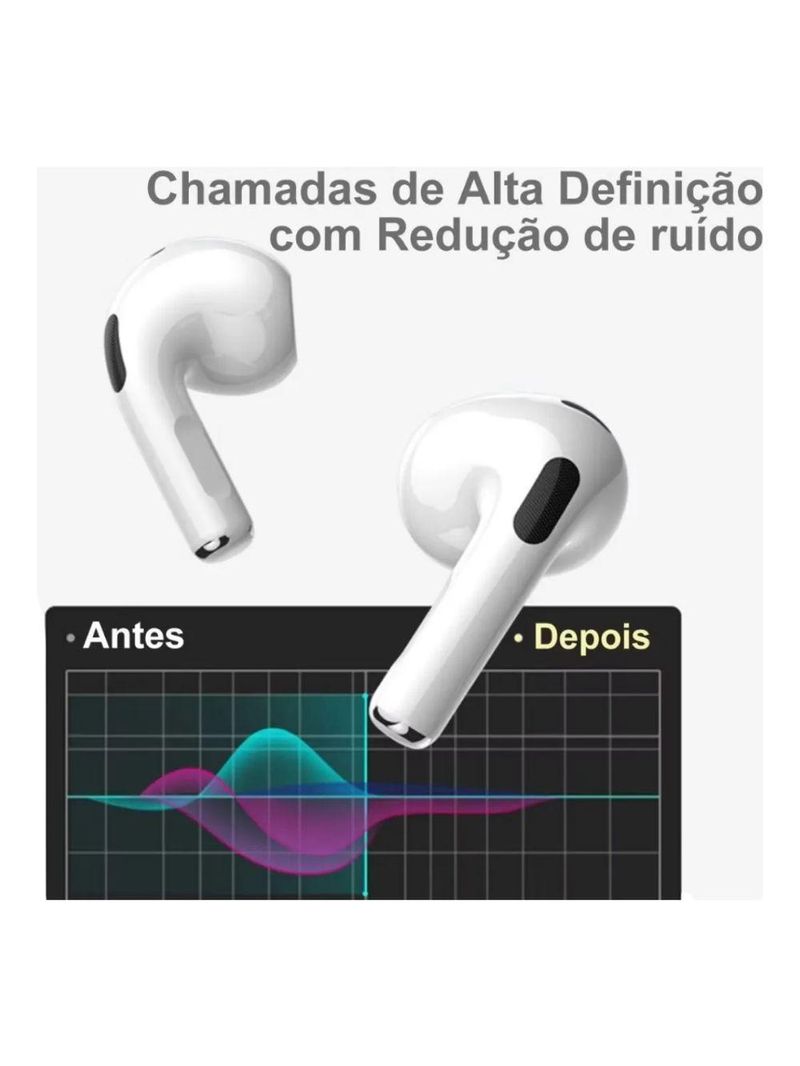 Fone De Ouvido Intra Auricular Bluetooth