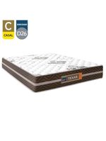 Cama Box Baú Casal Sintético Colchão Molas Ensacadas Colchões 138cm Suporta Até 120 Kg Por Pessoa ci