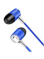 Fone De Ouvido P3 Intra Auricular Fn618 Azul