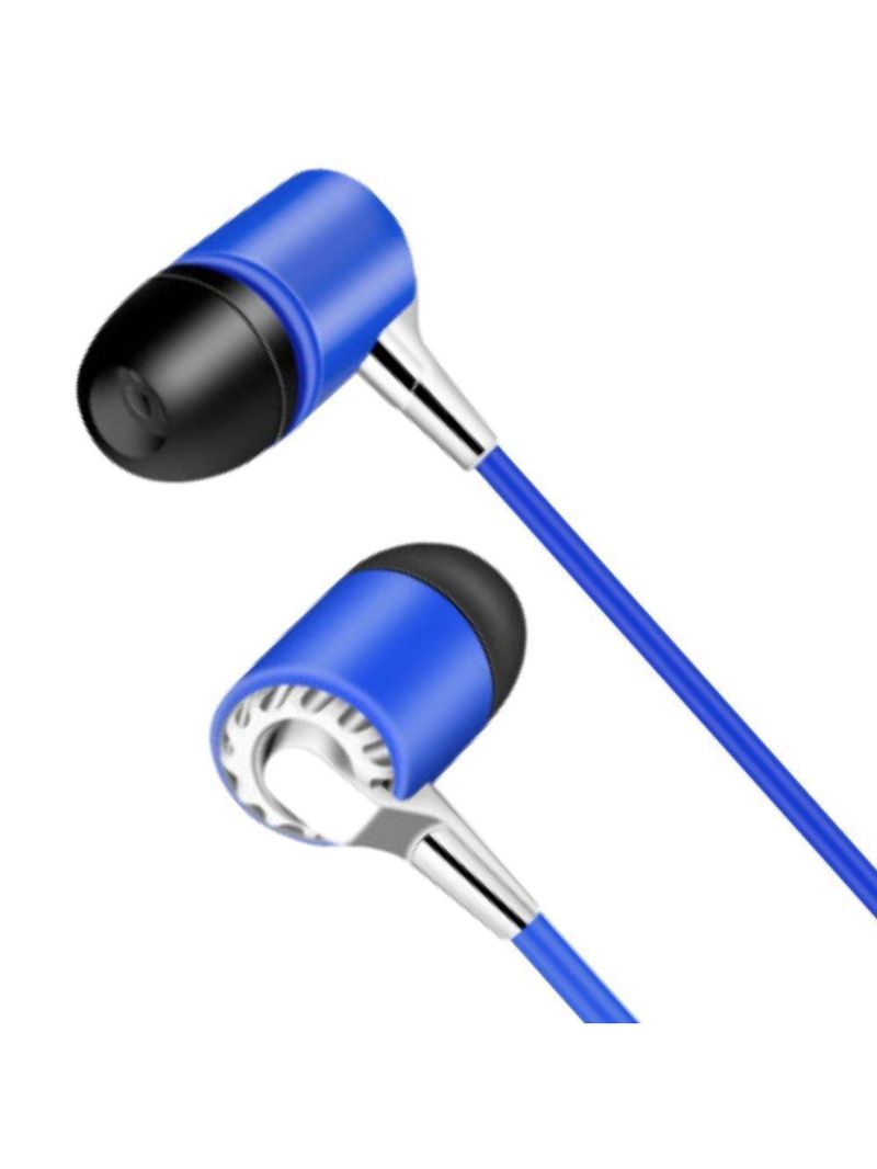 Fone De Ouvido P3 Intra Auricular Fn618 Azul