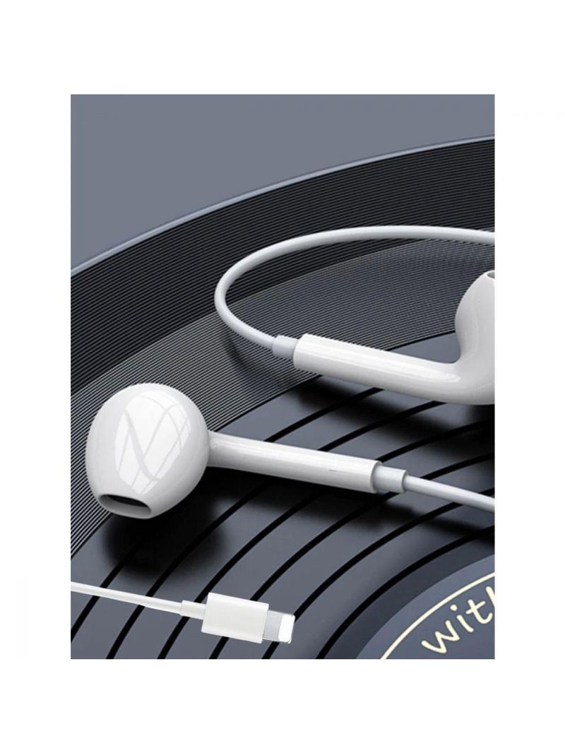 Fone De Ouvido Intra Auricular Com Fio E Controle De Volume