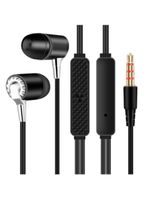 Fone De Ouvido P3 Intra Auricular Fn618 Preto