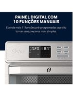 Forno E Fryer 25L Oster Multifunções 10 Em 1 220V