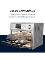 Forno E Fryer 25L Oster Multifunções 10 Em 1 220V
