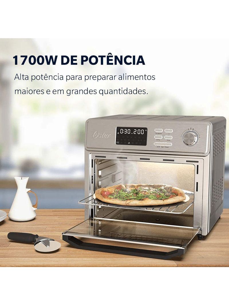 Forno E Fryer 25L Oster Multifunções 10 Em 1 220V