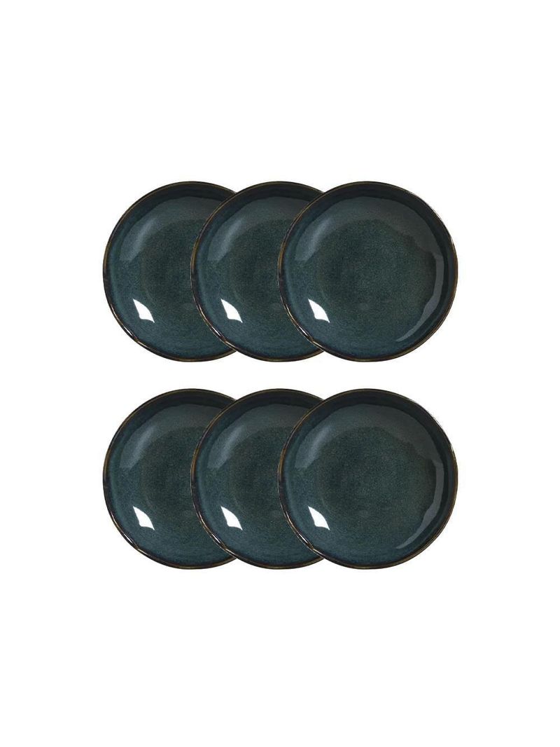 Conjunto de pratos fundos porto brasil bio oceano 830ml – 6 peças