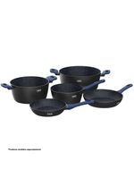 Panela polishop ichef home family size shark series azul 28cm
