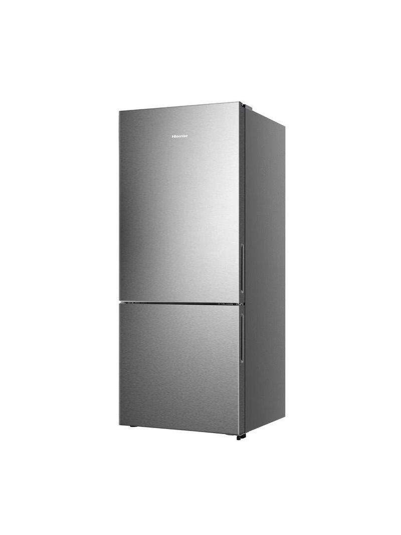 Geladeira hisense frost free 417l duplex inverter rb422p3esa1 bottom freezer inox