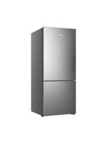 Geladeira hisense frost free 417l duplex inverter rb422p3esa1 bottom freezer inox