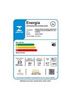 Geladeira hisense frost free 417l duplex inverter rb422p3esa1 bottom freezer inox