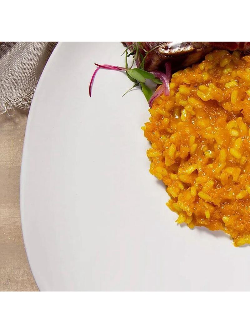 Conjunto de pratos oval porto brasil orgânico new white 31cm - 6 peças