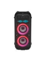 Caixa de som amplificada lg partybox xboom xl9t ipx4 bivolt com bluetooth, alça de transporte e display led 1000w rms - preta