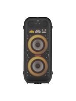Caixa de som amplificada lg partybox xboom xl9t ipx4 bivolt com bluetooth, alça de transporte e display led 1000w rms - preta
