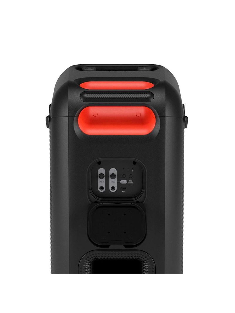 Caixa de som amplificada lg partybox xboom xl9t ipx4 bivolt com bluetooth, alça de transporte e display led 1000w rms - preta