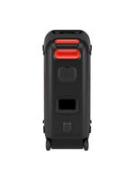 Caixa de som amplificada lg partybox xboom xl9t ipx4 bivolt com bluetooth, alça de transporte e display led 1000w rms - preta