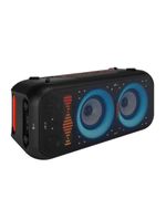 Caixa de som amplificada lg partybox xboom xl9t ipx4 bivolt com bluetooth, alça de transporte e display led 1000w rms - preta