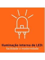 Adega de vinhos brastemp bzc12be com iluminação led com painel eletrônico para 12 garrafas - preta