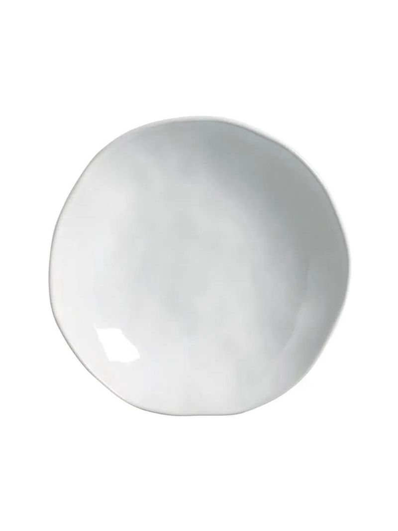 Conjunto de pratos fundos porto brasil orgânico new white 600ml - 6 peças