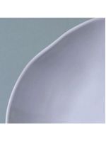 Conjunto de pratos fundos porto brasil orgânico new white 600ml - 6 peças