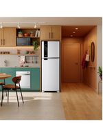 Geladeira brastemp brm46mb frost free 385l duplex xpert inverter painel eletrônico branco